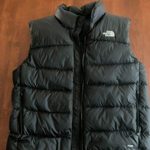 Black North Face Puffer Vest Mens Large